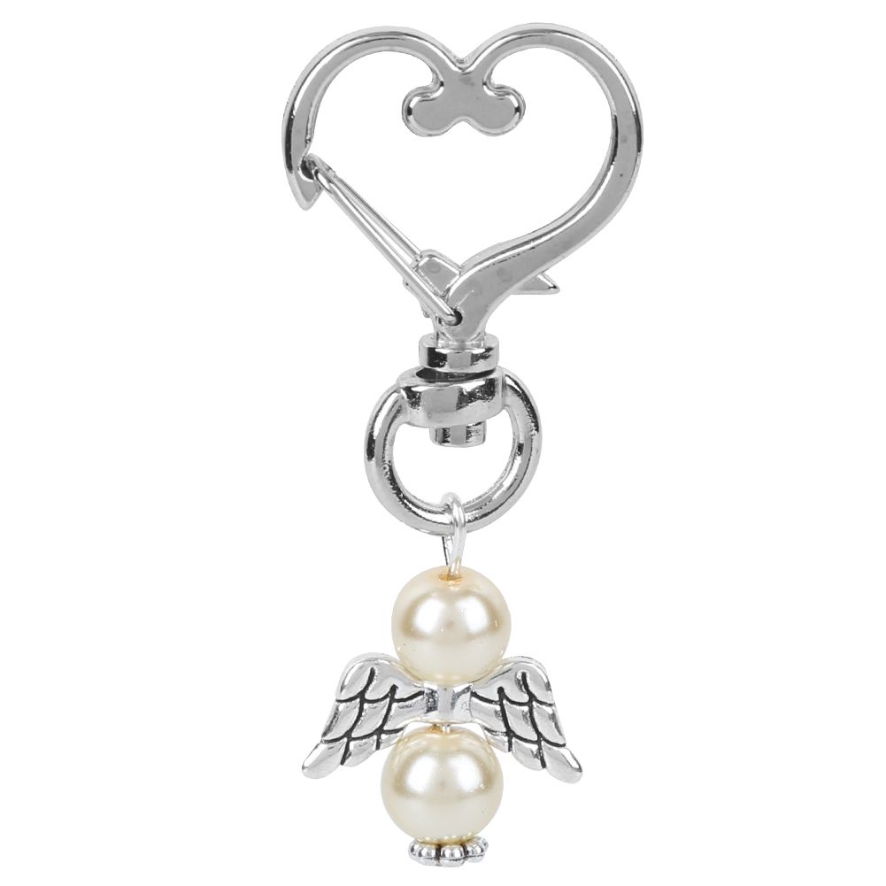 10pcs Keychain Key Ring HeartShaped Buckle Keyring Charm Pendant Gift Bag view 11