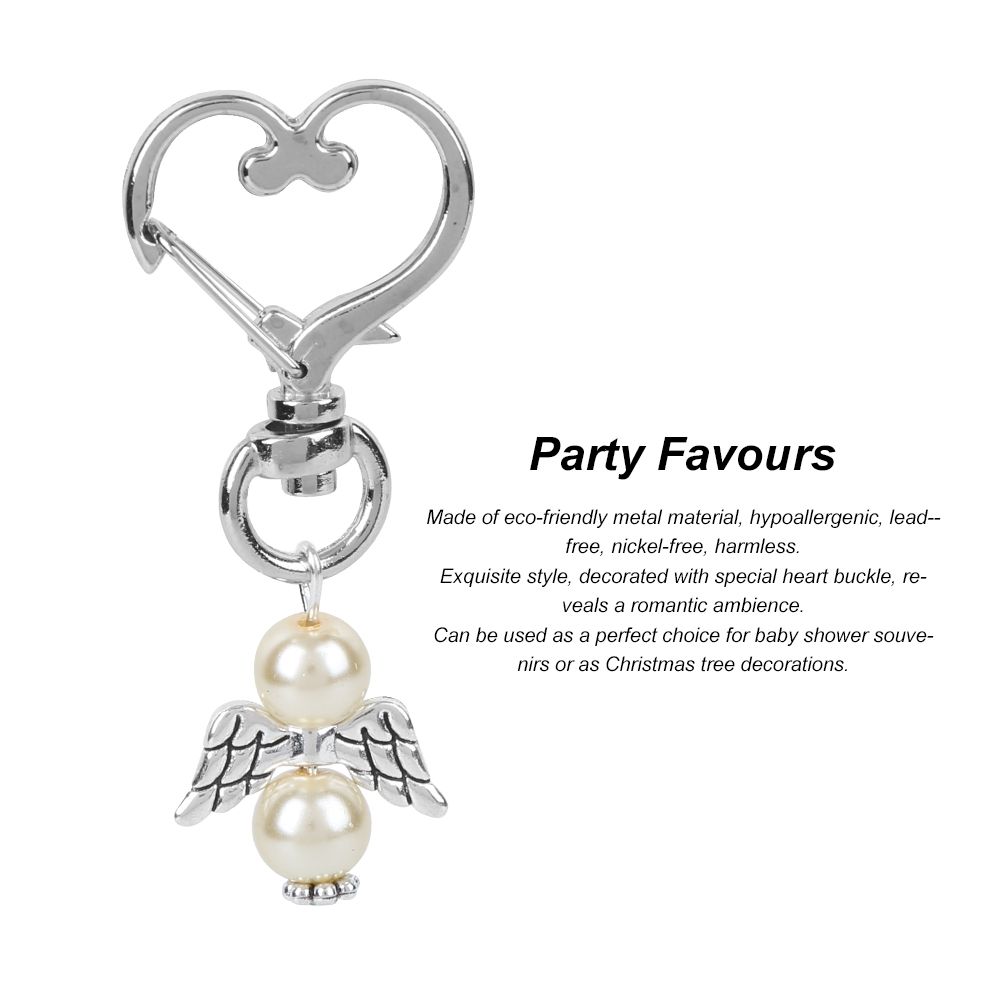 10pcs Keychain Key Ring HeartShaped Buckle Keyring Charm Pendant Gift Bag view 12