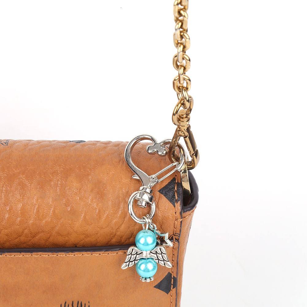 10pcs Keychain Key Ring HeartShaped Buckle Keyring Charm Pendant Gift Bag view 8