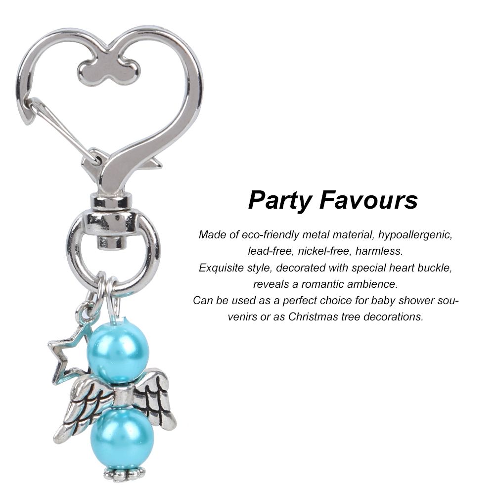 10pcs Keychain Key Ring HeartShaped Buckle Keyring Charm Pendant Gift Bag view 12
