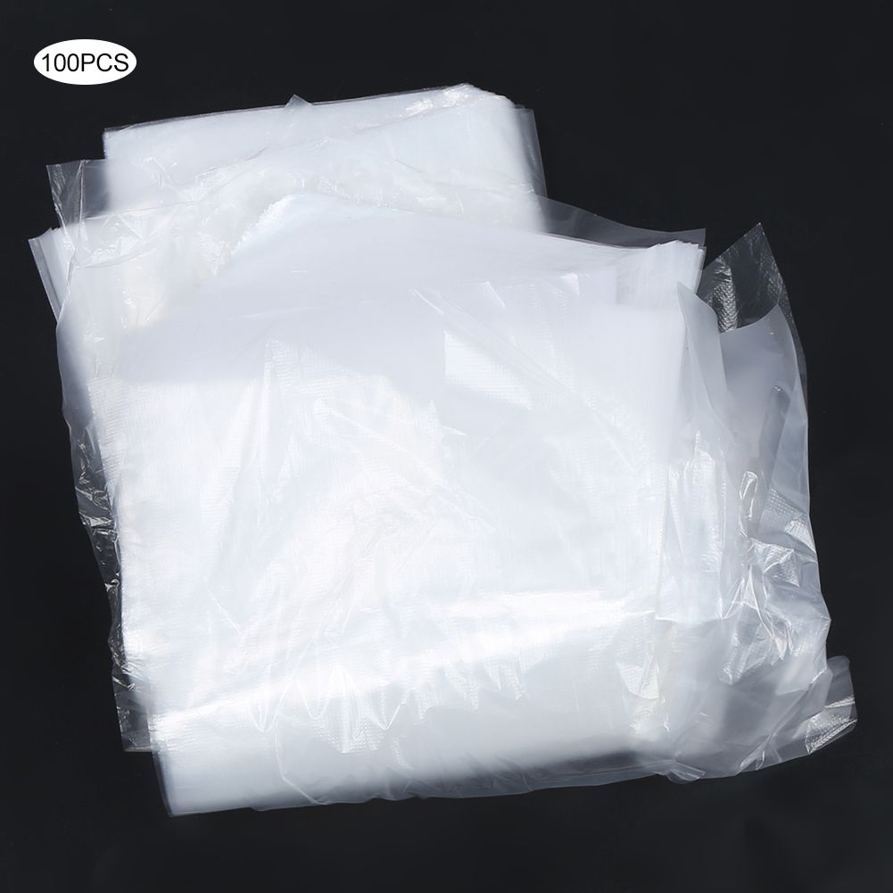 100pcs Disposable Salon Apron Cape Gown Waterproof Hair Cutting Cover for Home view 6