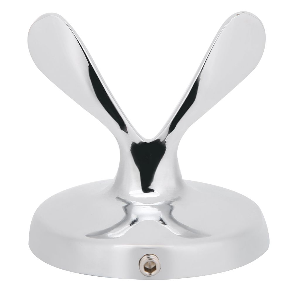 Wall Mounted Double Robe Hook Stainless Steel Coat Towel Hanger Holder for view 3