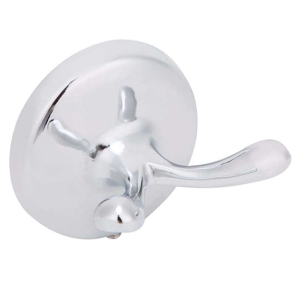 Wall Mounted Double Robe Hook Stainless Steel Coat Towel Hanger Holder for view 8