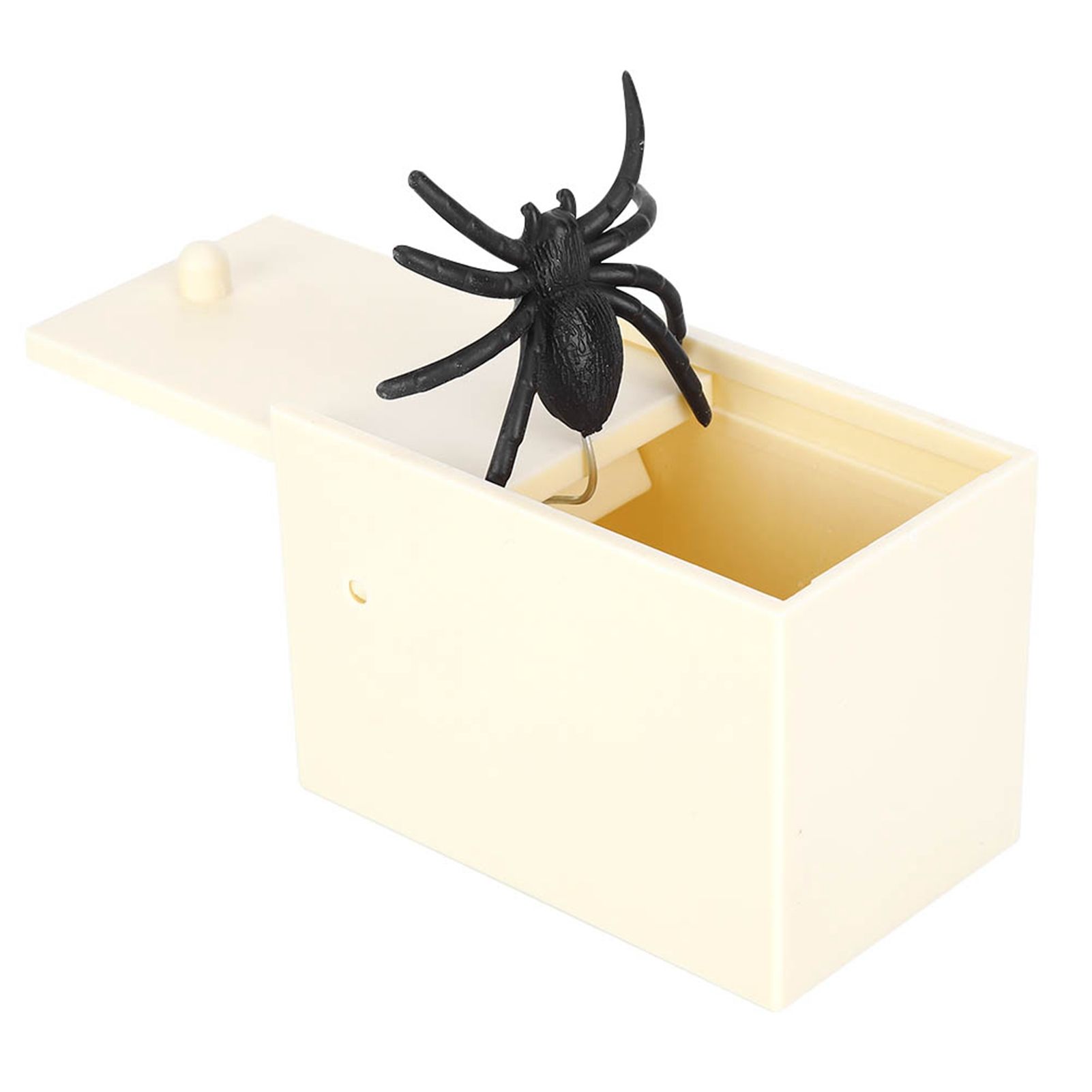 Simulation Fake Spider Box Funny Trick Prank Toy Gift for Halloween April view 3