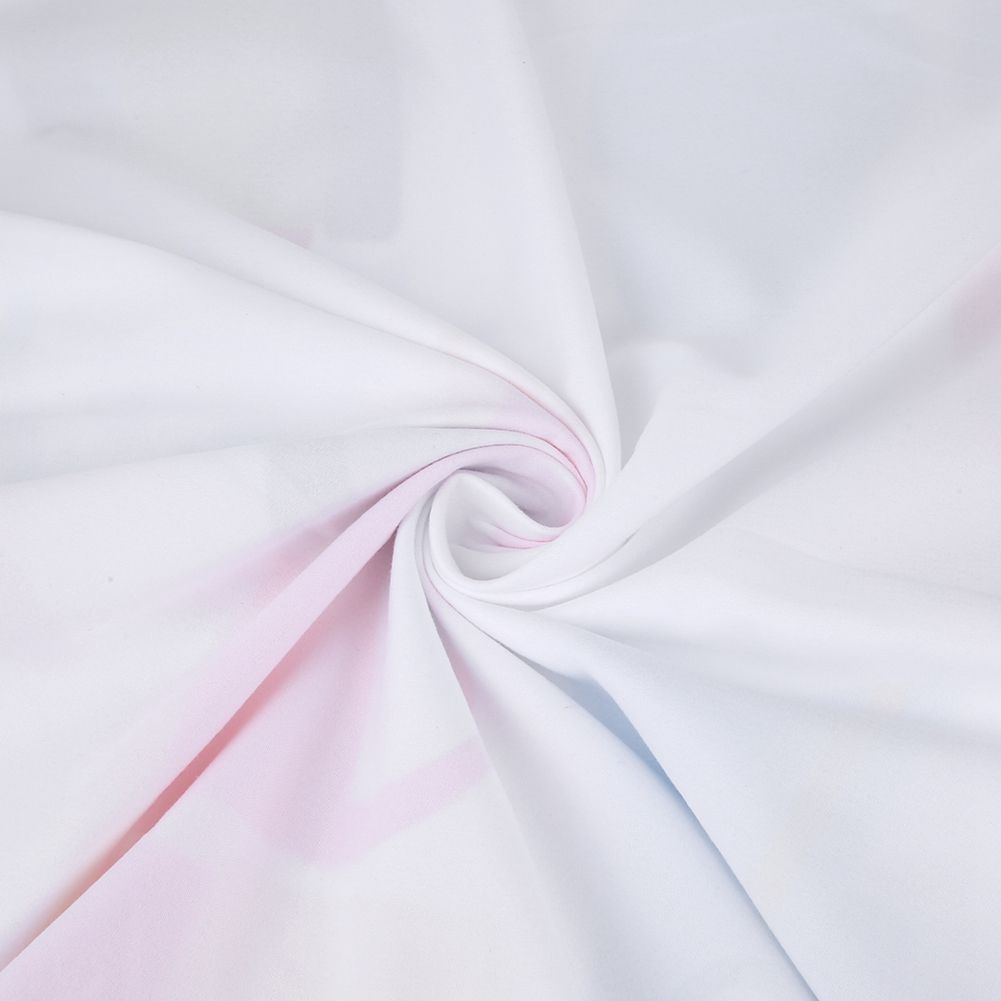 3Pcs/Set Polyester Fiber Quilt Cover Pillowcase Kit Comfortable Household view 11