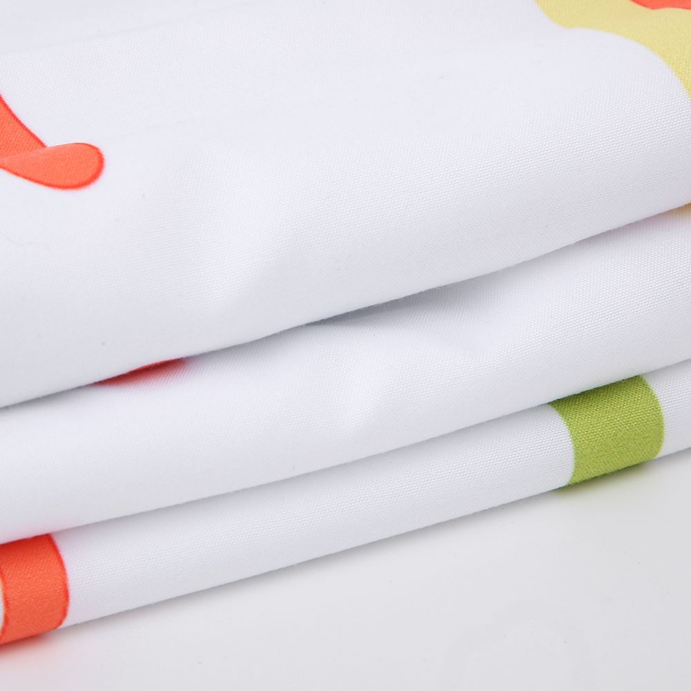 3Pcs/Set Polyester Fiber Quilt Cover Pillowcase Kit Comfortable Household view 12