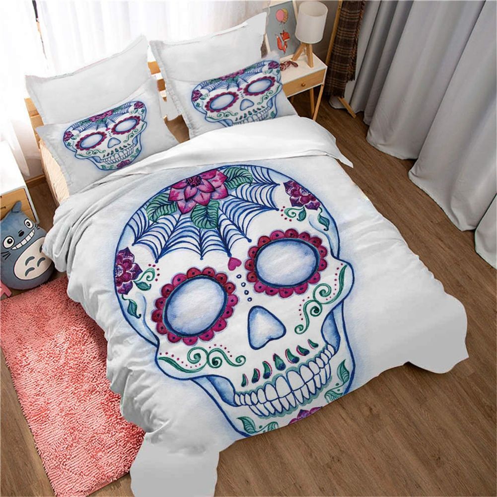 3Pcs/Set Distinctive Pattern Bedding Set Polyester Fiber Comfortable Quilt view 10