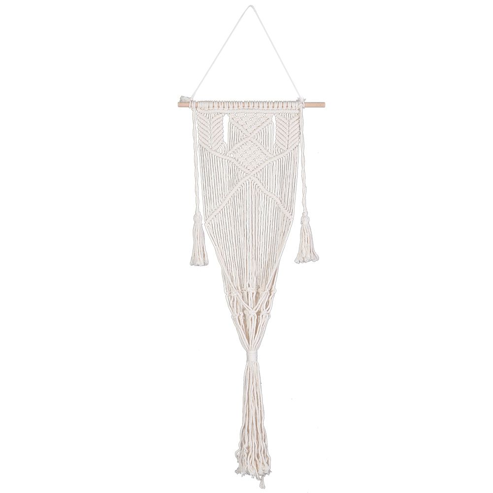 Cotton Rope Hanging Swing Hammock Chair Tassel Tapestry Decorations for Cat view 2