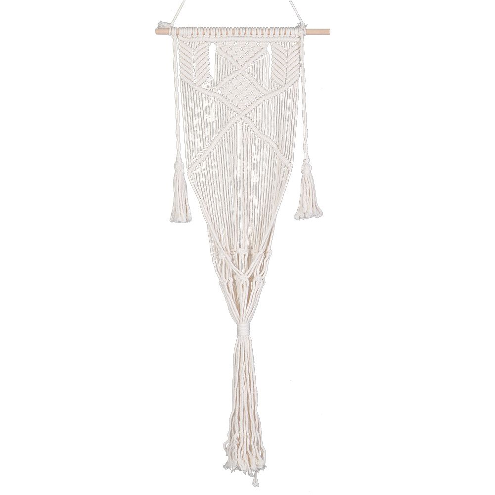 Cotton Rope Hanging Swing Hammock Chair Tassel Tapestry Decorations for Cat view 9