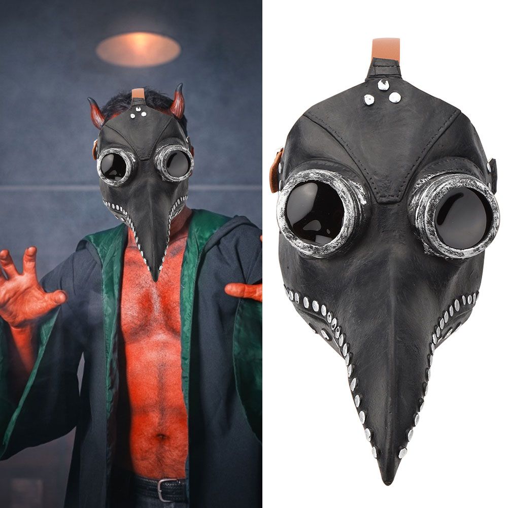 Halloween Cosplay Beak Masks Props Bird Mouth Party Costume Face Cover view 10