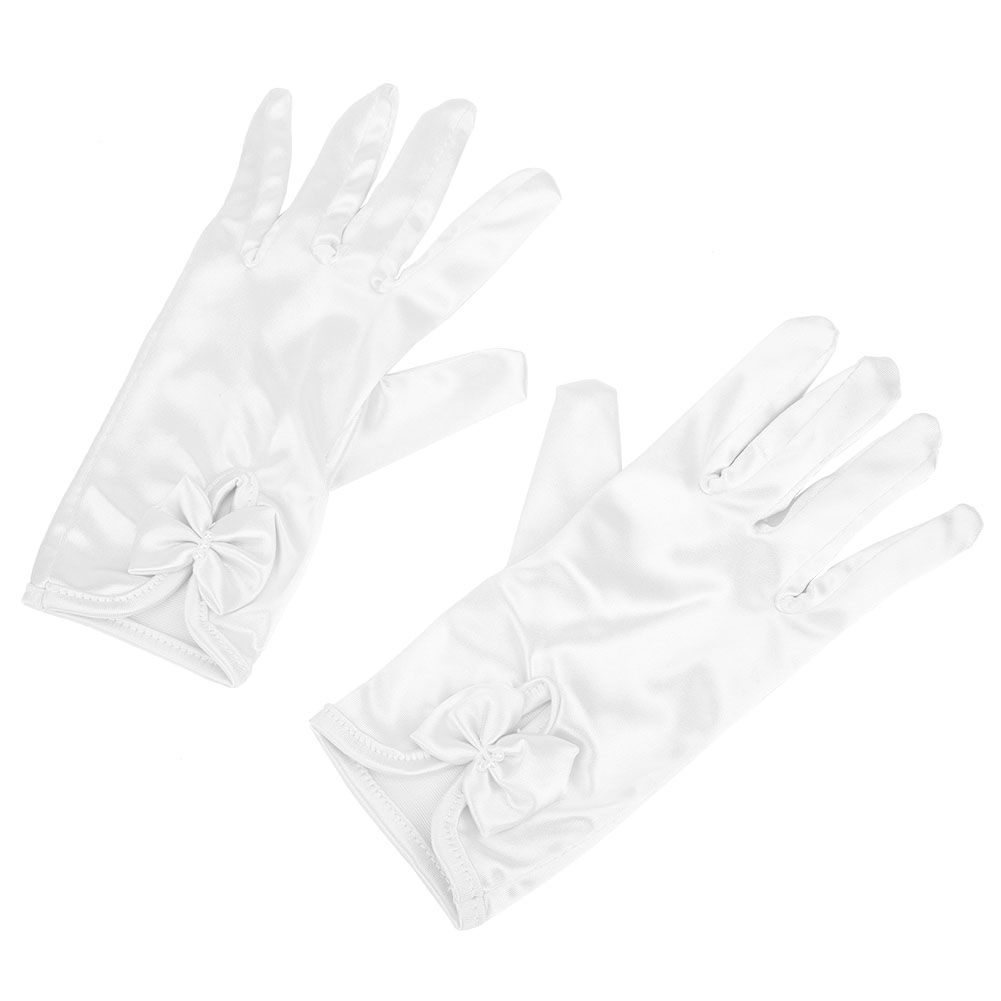 Cute Girls Princess Dress Up Gloves Mittens Cosplay Party Costumes Accessories