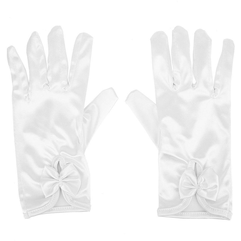 Cute Girls Princess Dress Up Gloves Mittens Cosplay Party Costumes Accessories view 2