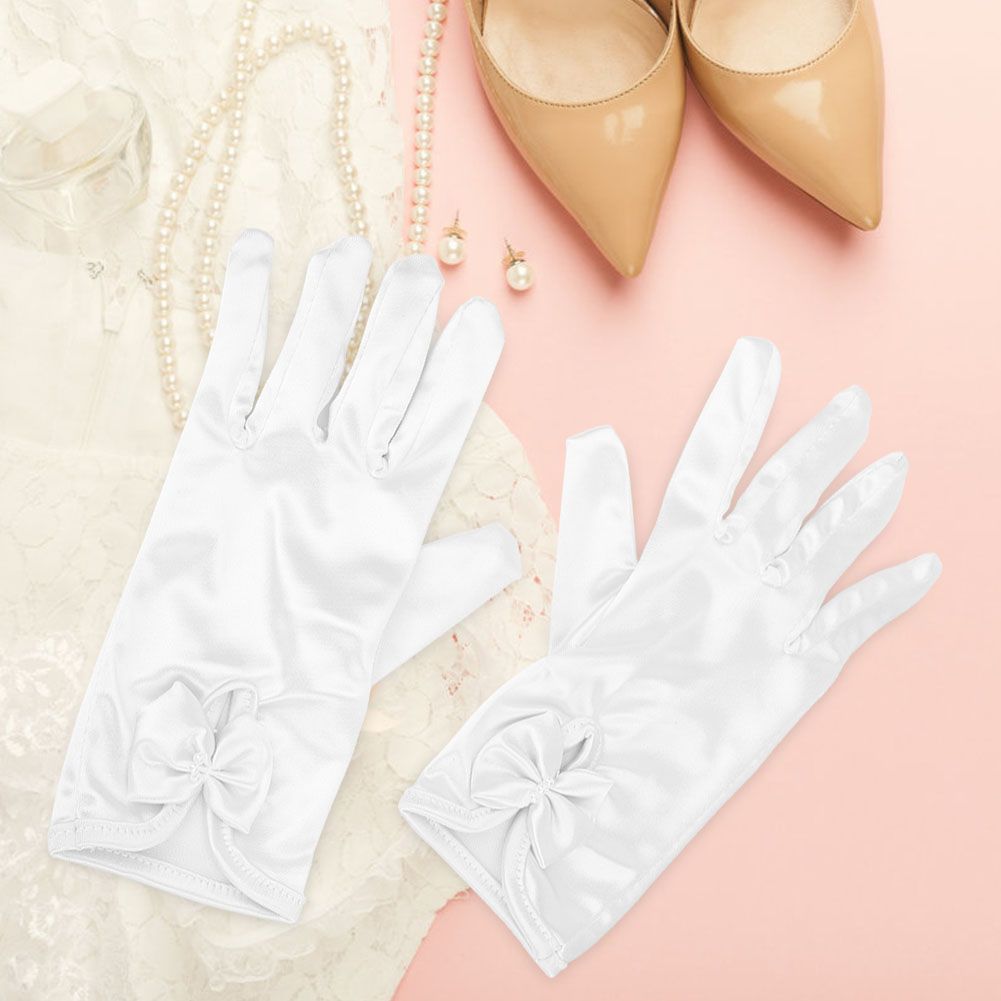 Cute Girls Princess Dress Up Gloves Mittens Cosplay Party Costumes Accessories view 8