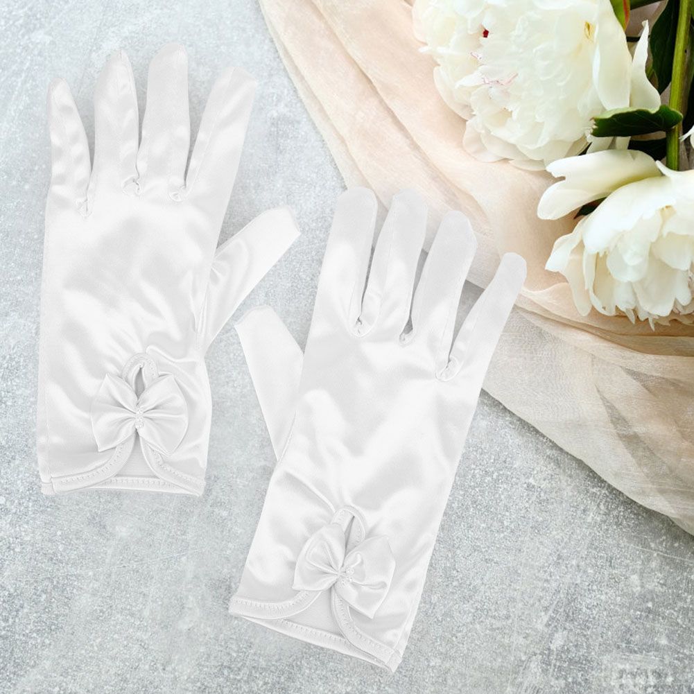 Cute Girls Princess Dress Up Gloves Mittens Cosplay Party Costumes Accessories view 9