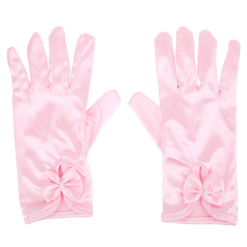 Cute Girls Princess Dress Up Gloves Mittens Cosplay Party Costumes Accessories view 2