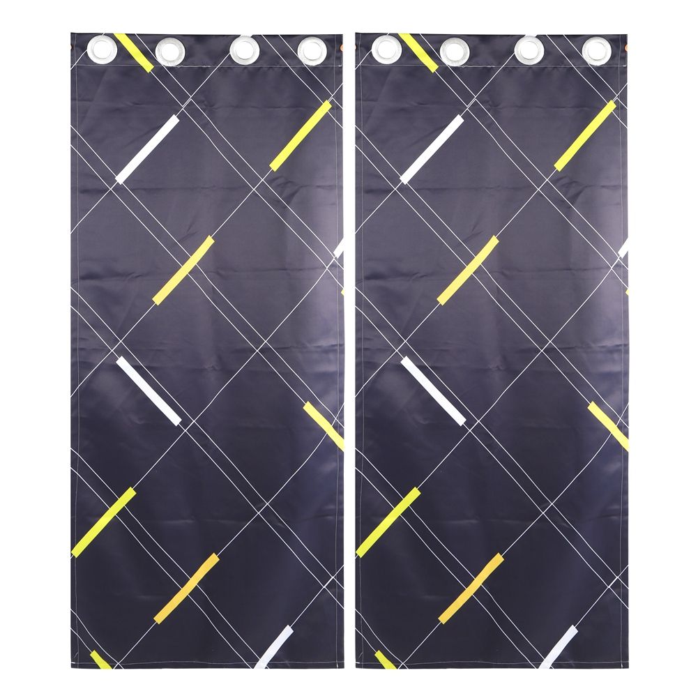 Modern Digital Printing Blackout Curtains Shade Window Drapes for Bedroom view 2