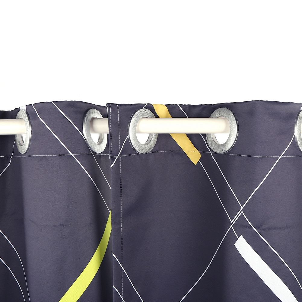 Modern Digital Printing Blackout Curtains Shade Window Drapes for Bedroom view 11
