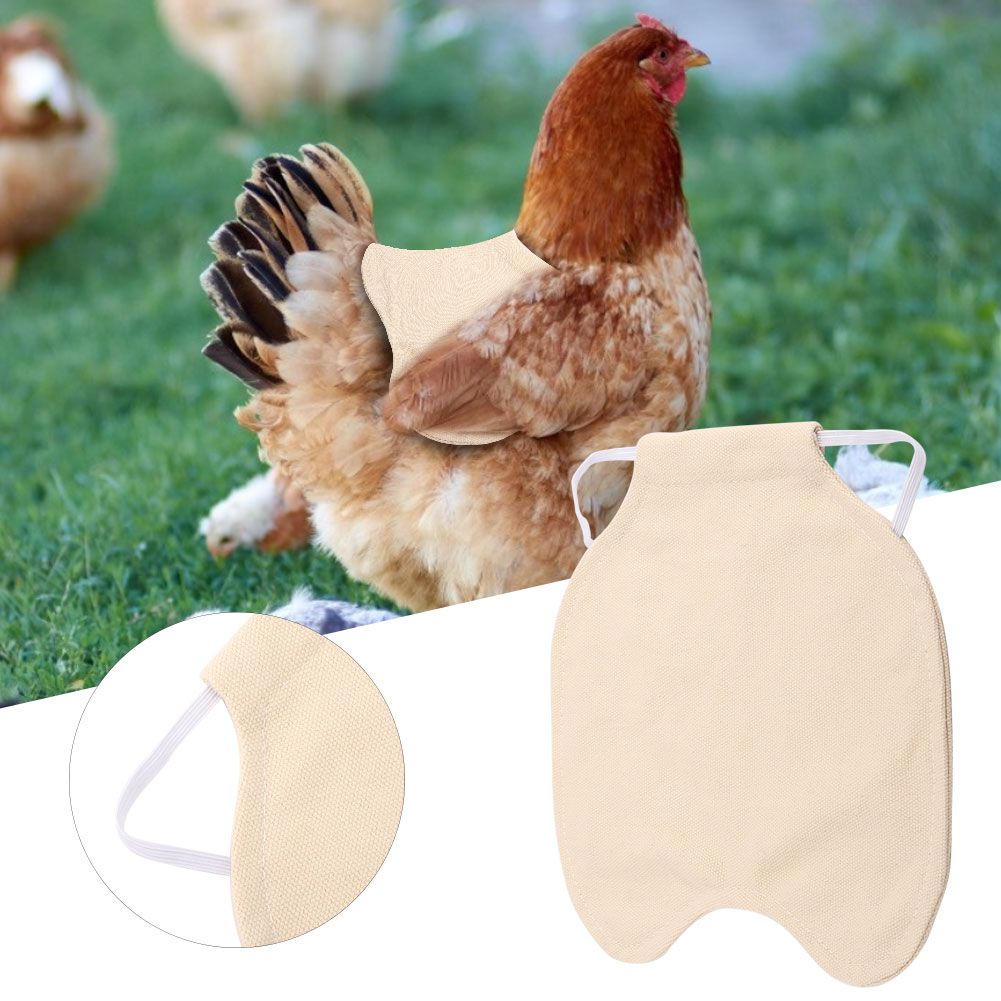 Pet Feather Protection Fixer Back Wing Protector Hen Chicken Saddle Apron view 9