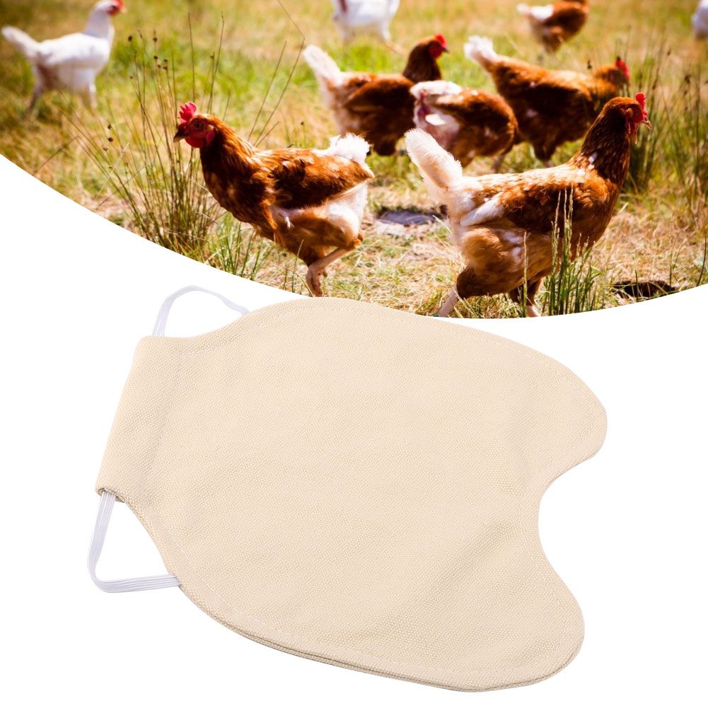 Pet Feather Protection Fixer Back Wing Protector Hen Chicken Saddle Apron view 12