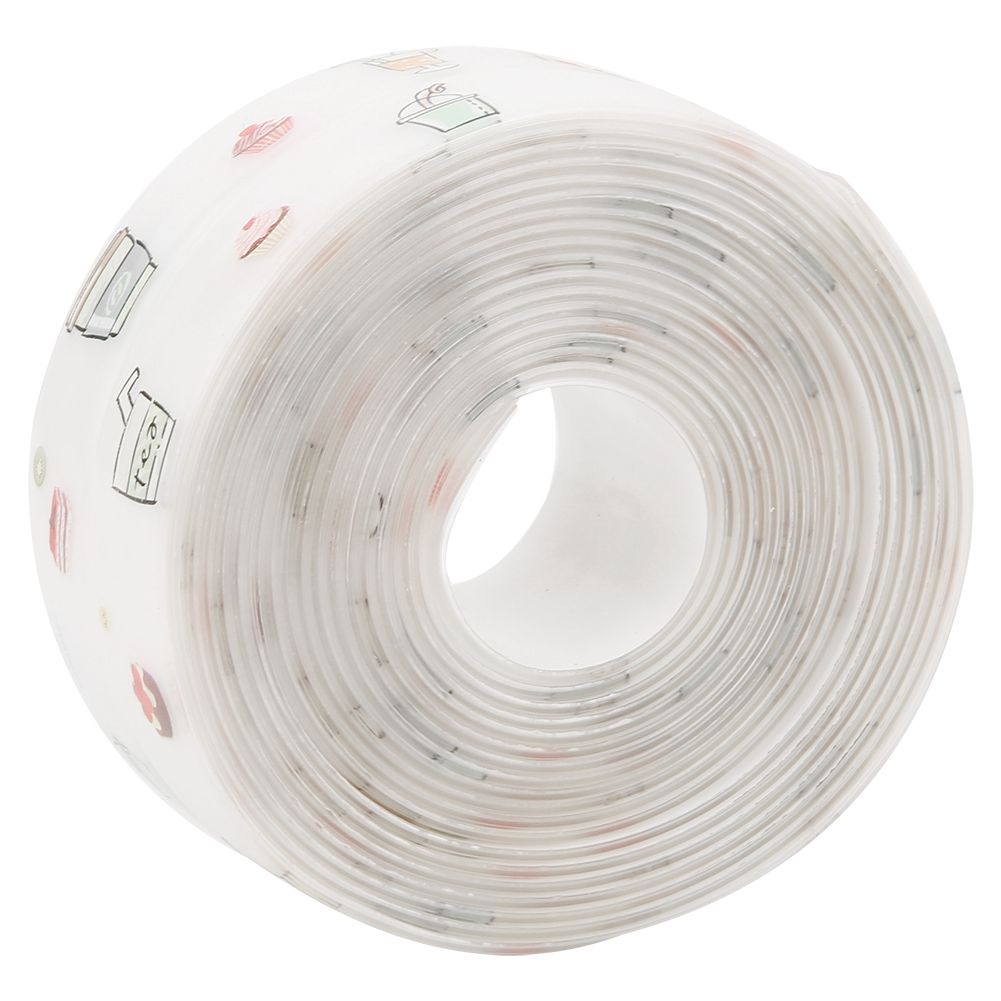 3.8cmx3.2m PVC Stylish Kitchen Bathroom Gaps Strip Waterproof MildewProof view 4