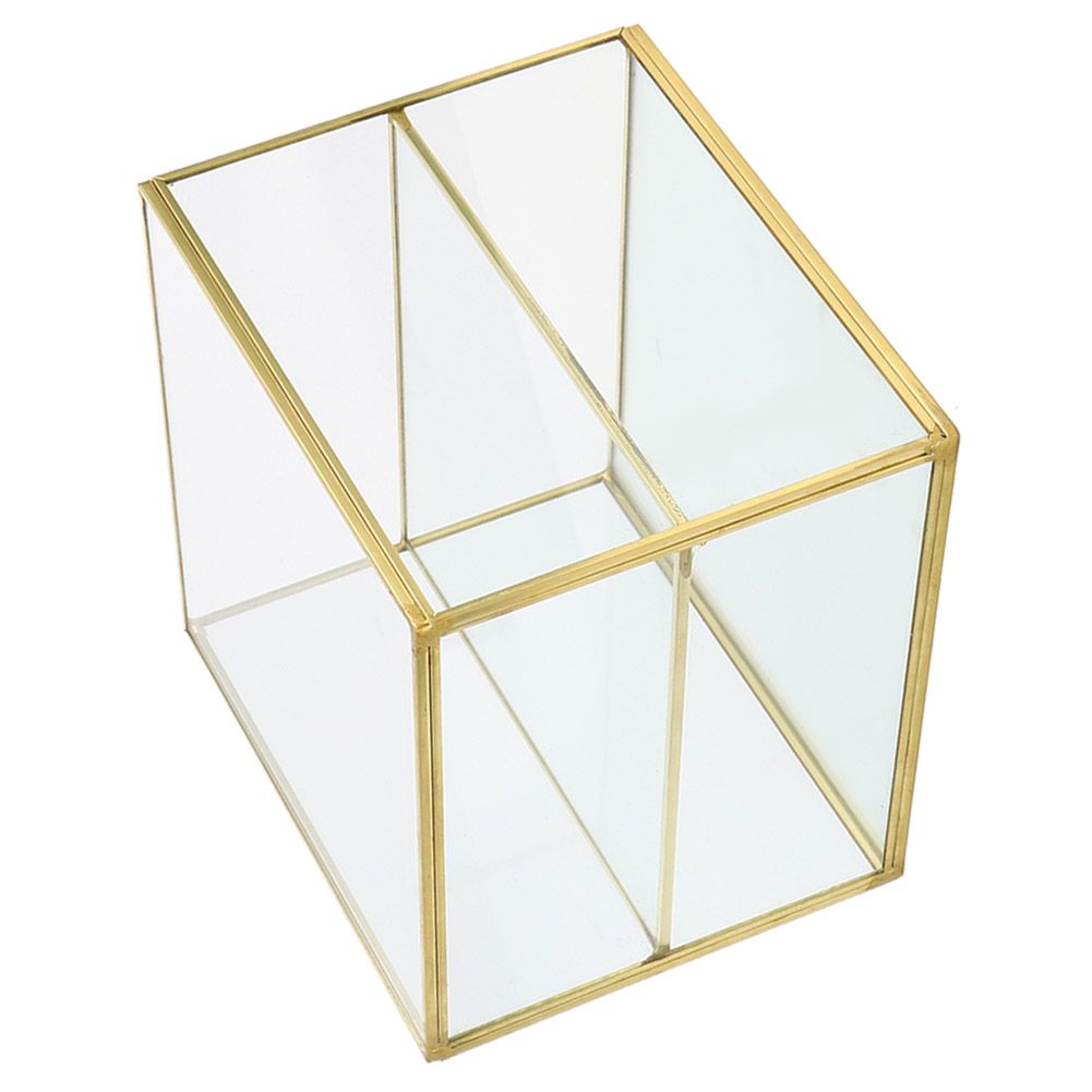 Multifunction Desktop Cosmetics Storage Box Stationery Organizer with 2 view 6