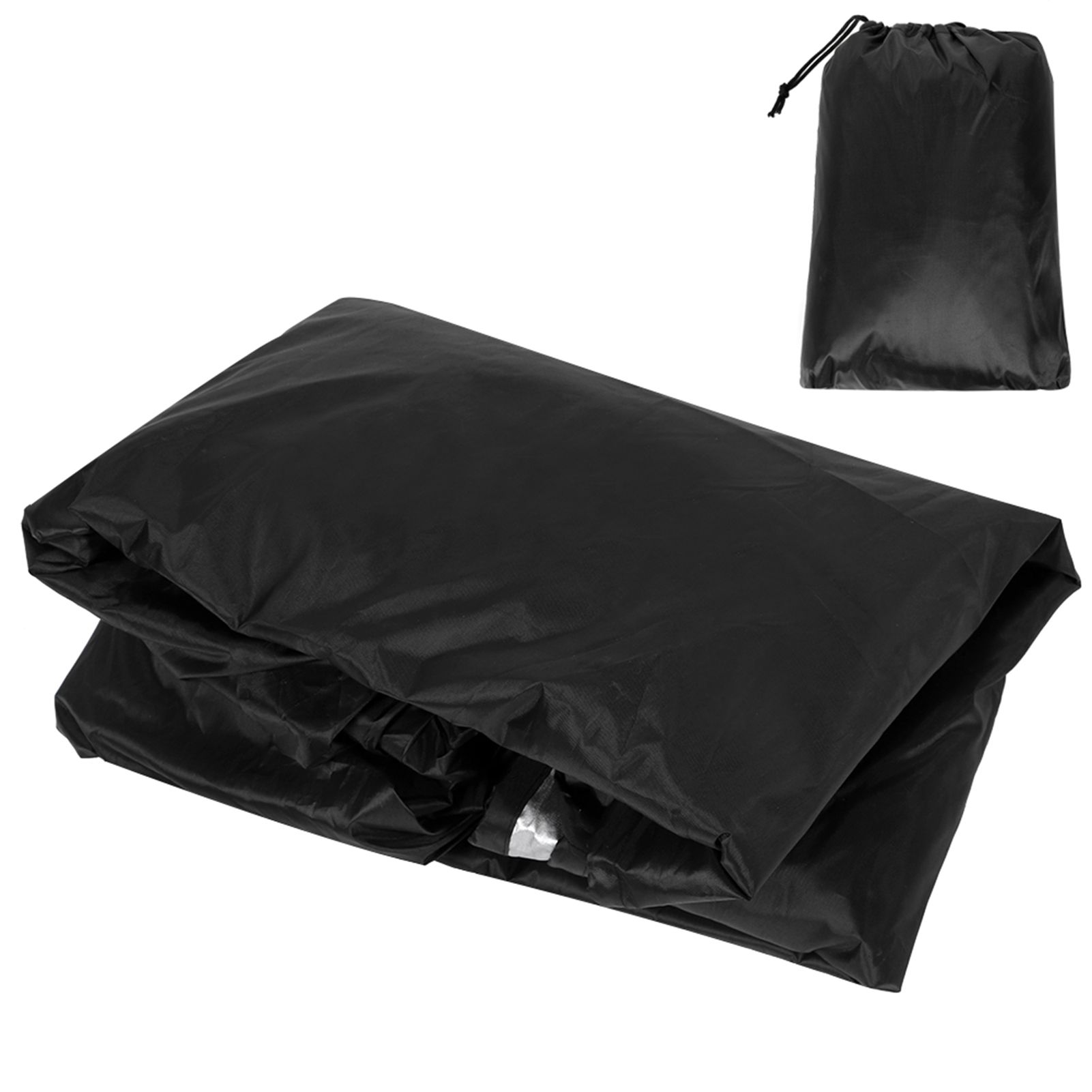 210D Black Cart Cover Waterproof Rainproof Dustproof Cover for Golf Cart Home view 2