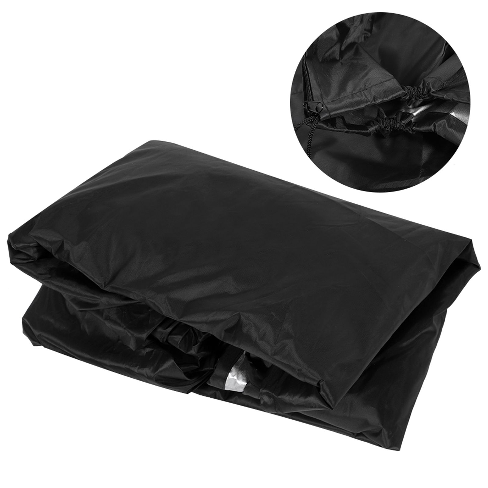 210D Black Cart Cover Waterproof Rainproof Dustproof Cover for Golf Cart Home view 7