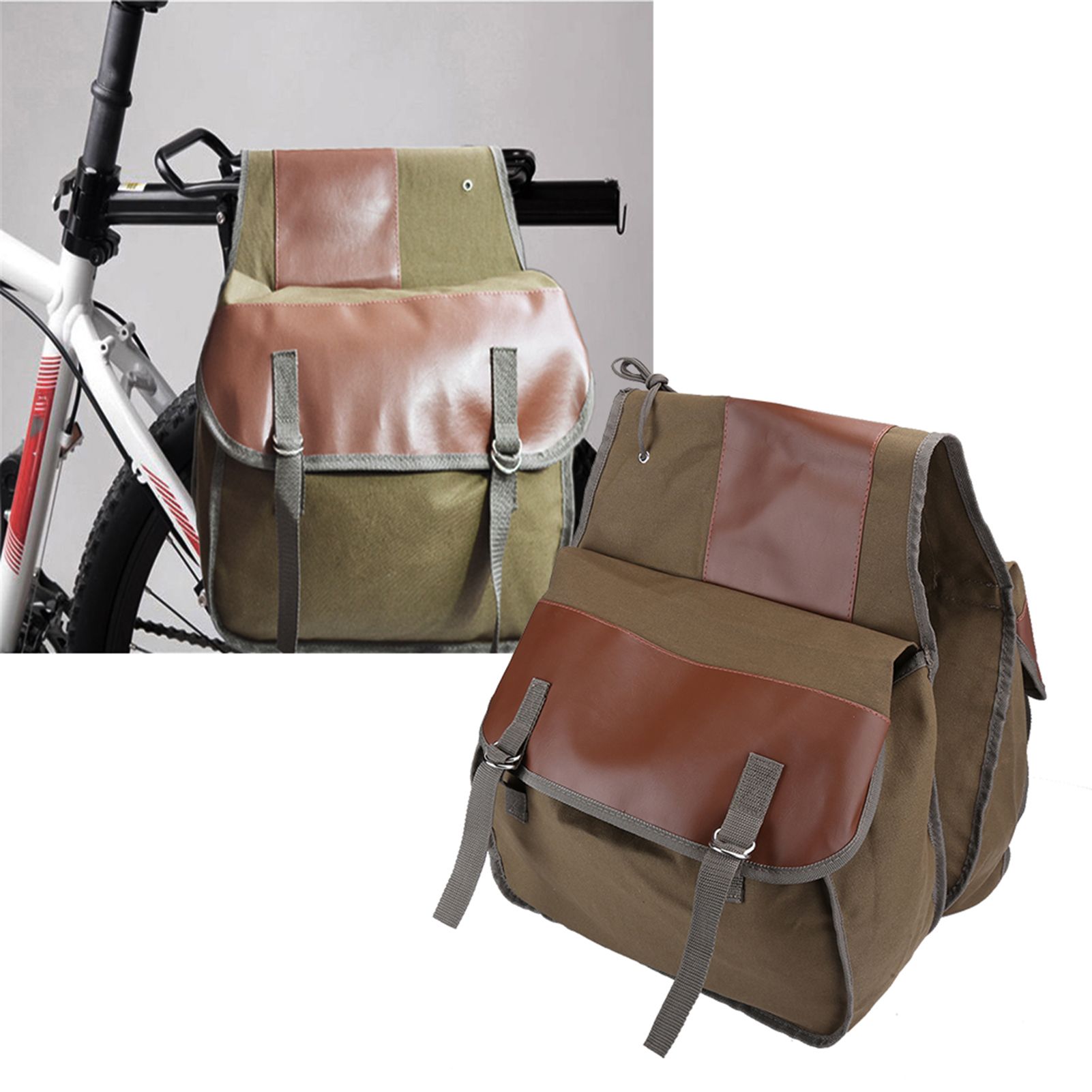 Bike Rear Bag Mountain Bike Bag Motorcycle Equipment for Shopping Picnic Camping view 9