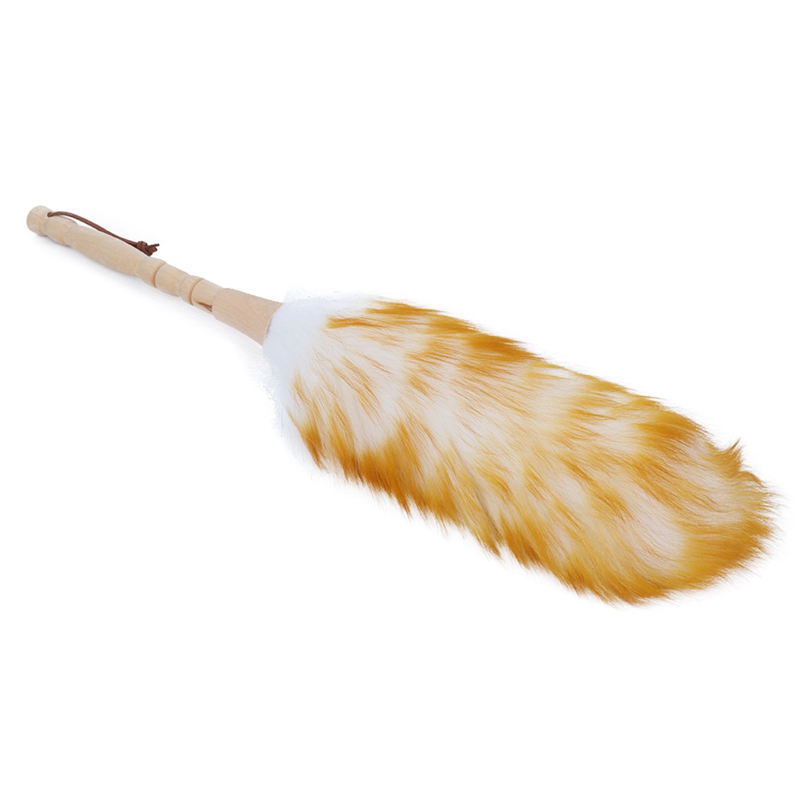 AntiStatic Soft Wool Duster Dust Cleaner with Wooden Handle Household view 3