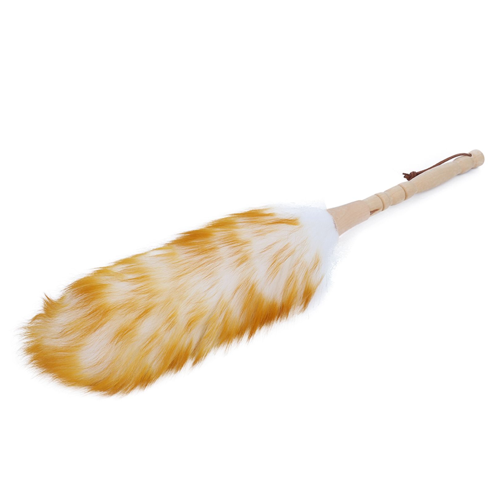 AntiStatic Soft Wool Duster Dust Cleaner with Wooden Handle Household view 5