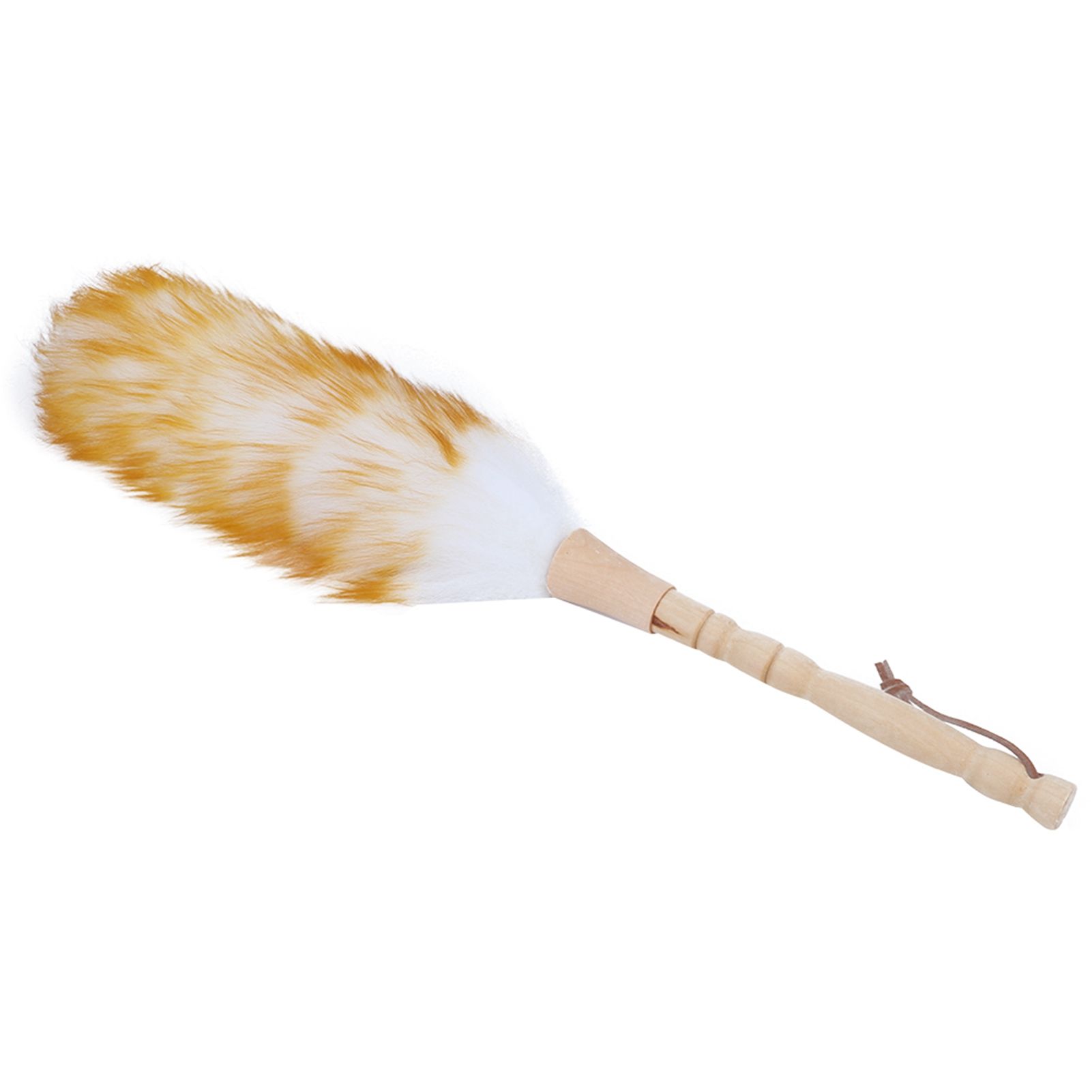 AntiStatic Soft Wool Duster Dust Cleaner with Wooden Handle Household view 6