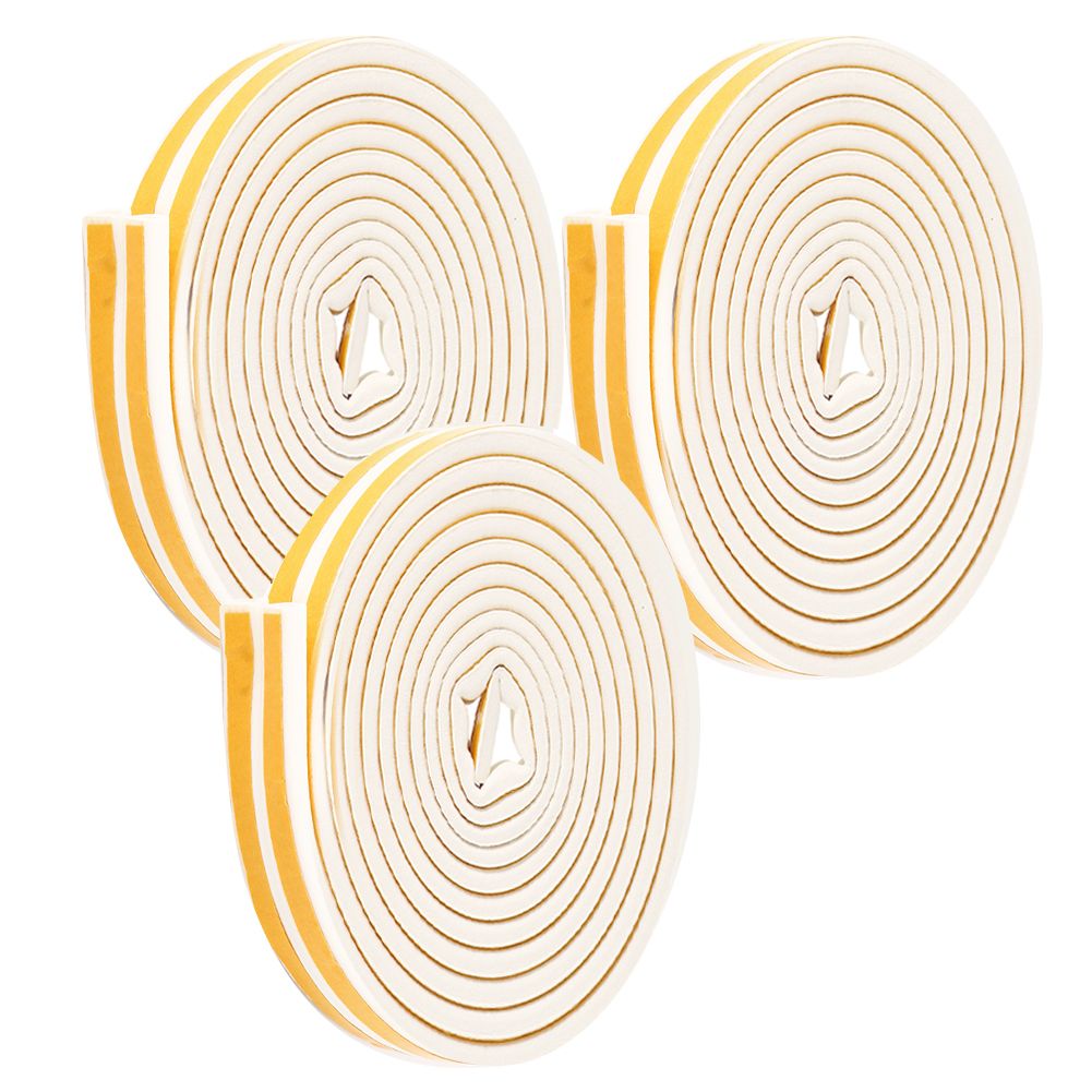 3Pcs 5m Window Door Weather Stripping Soundproof Self Adhesive Sealing Strip view 3