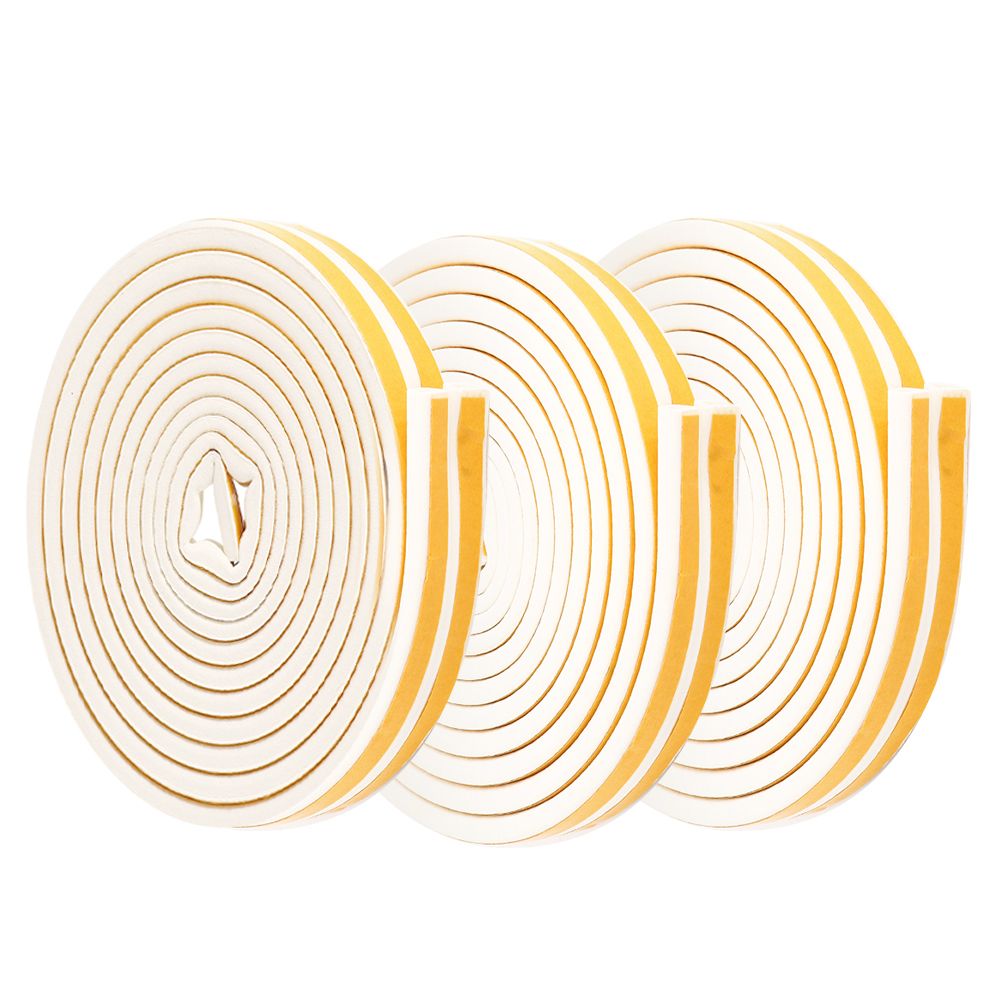 3Pcs 5m Window Door Weather Stripping Soundproof Self Adhesive Sealing Strip view 4