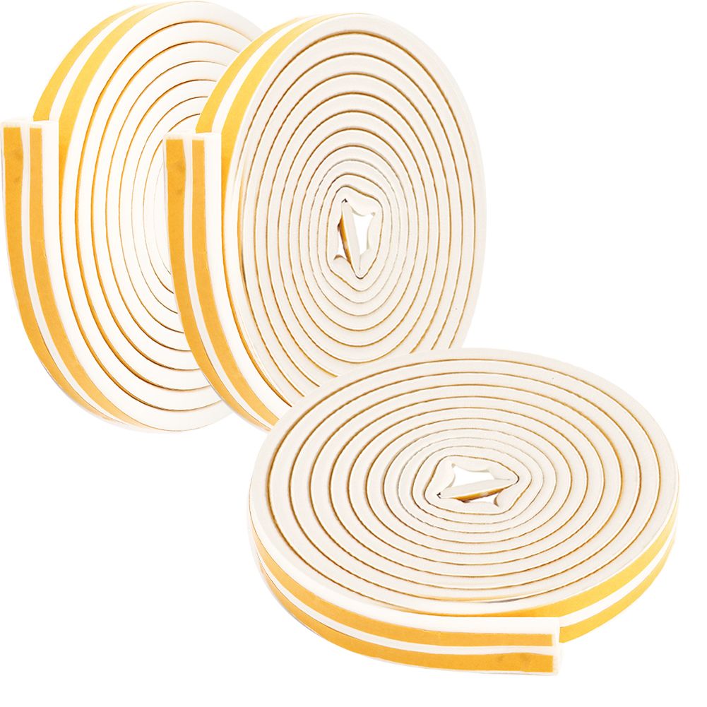 3Pcs 5m Window Door Weather Stripping Soundproof Self Adhesive Sealing Strip view 6