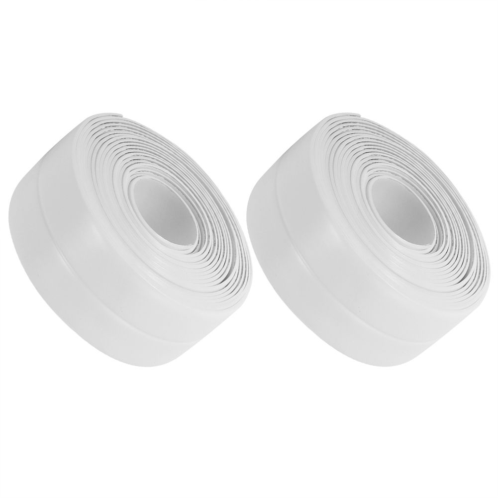 2Pcs Waterproof MoldProof PVC Kitchen Bathroom Wall Sealing Strip Tape 38mm x view 6