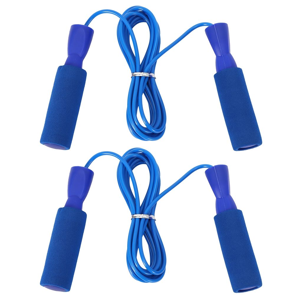 2Pcs Adjustable Speed Skipping Rope Fitness Exercise Training Tools for Adult