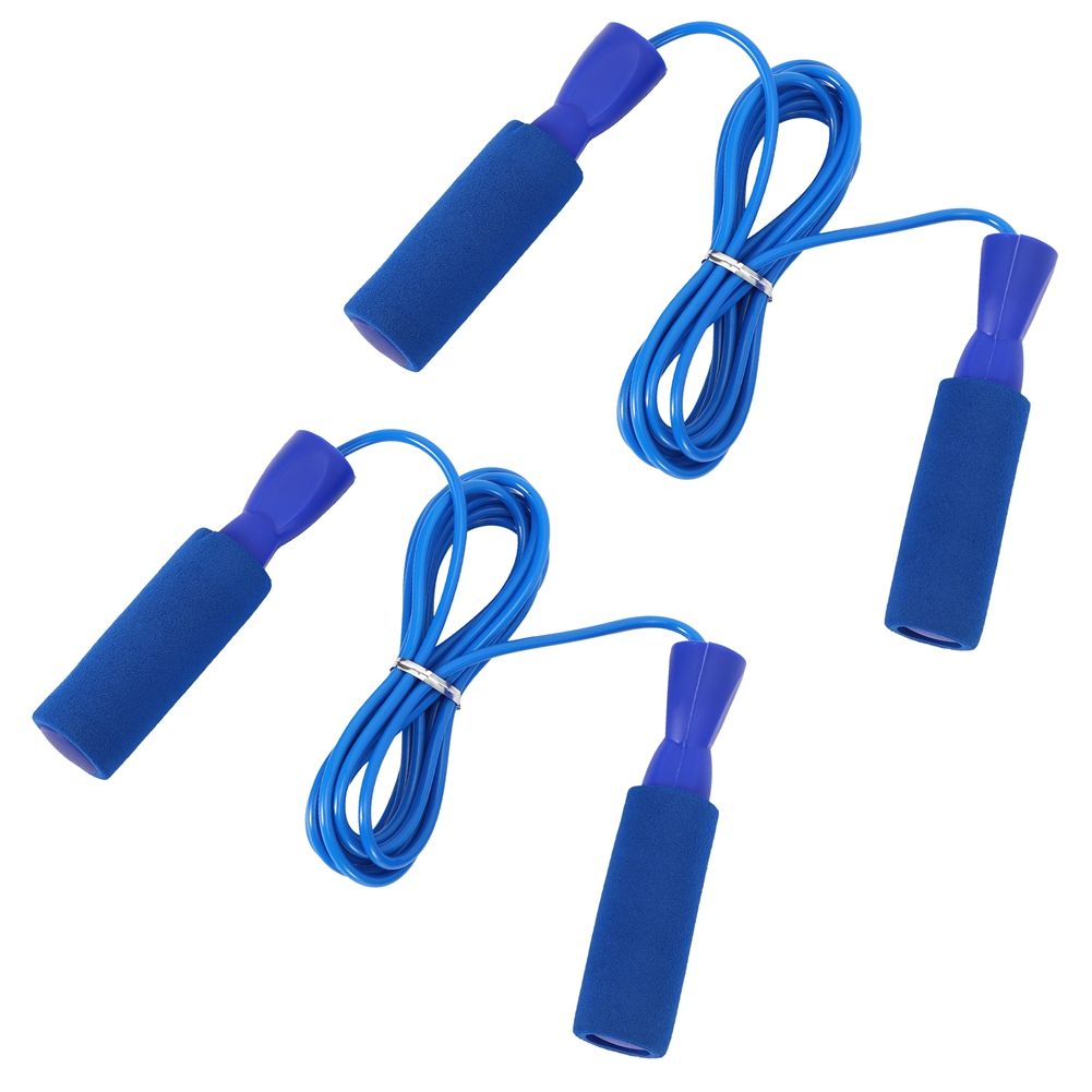 2Pcs Adjustable Speed Skipping Rope Fitness Exercise Training Tools for Adult view 3