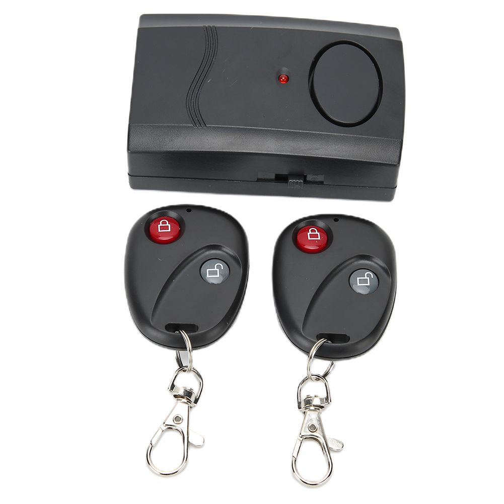 Remote Control Warning Alarm System Vibration Bicycle Door Window SecurityDual view 3