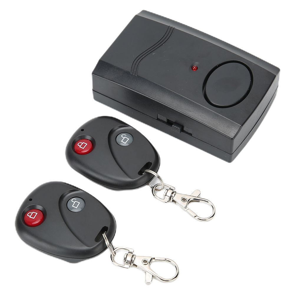 Remote Control Warning Alarm System Vibration Bicycle Door Window SecurityDual view 5