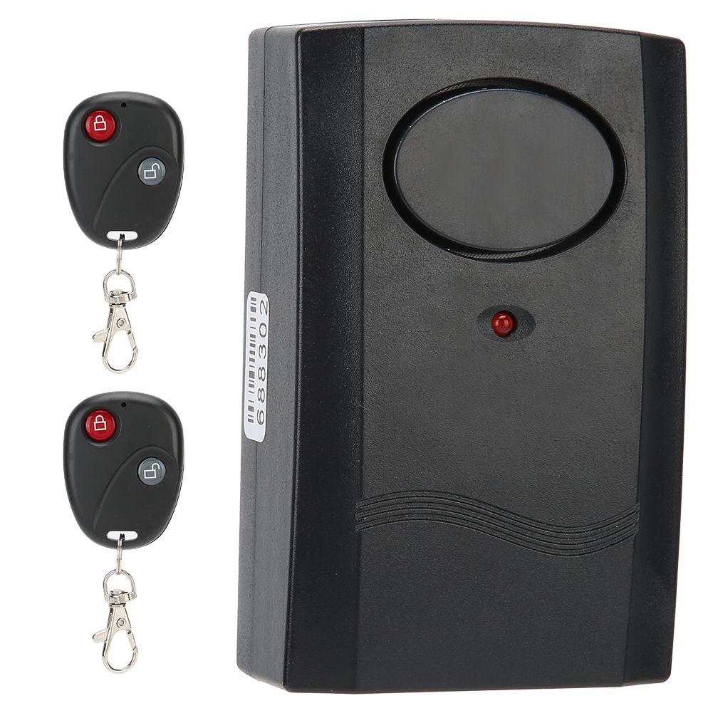 Remote Control Warning Alarm System Vibration Bicycle Door Window SecurityDual view 6