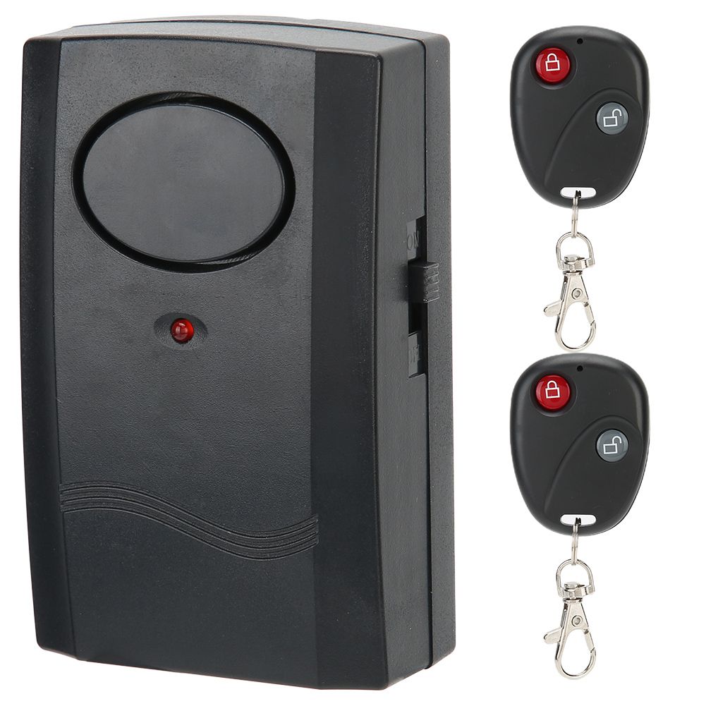 Remote Control Warning Alarm System Vibration Bicycle Door Window SecurityDual view 7
