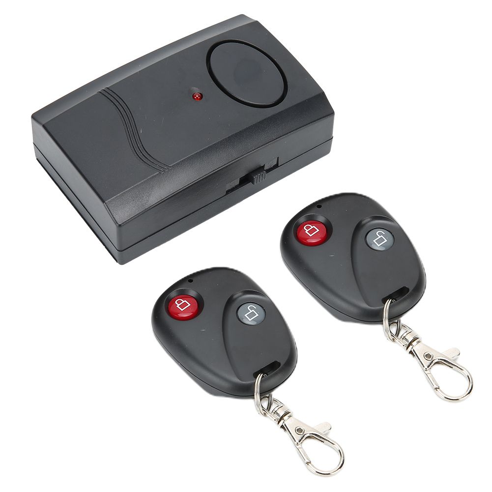 Remote Control Warning Alarm System Vibration Bicycle Door Window SecurityDual view 8