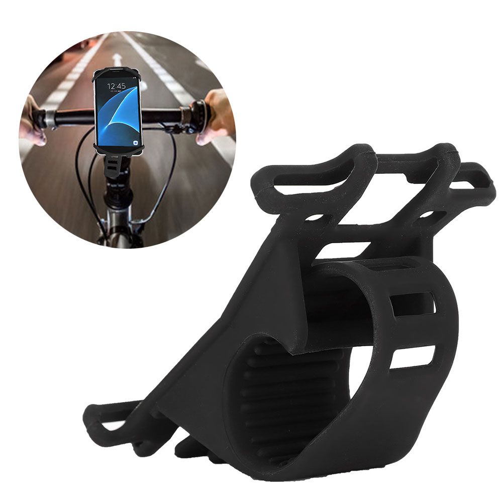 Innovative Shockproof Silicone Bicycle Mobile Phone Holder Support Bracket view 10
