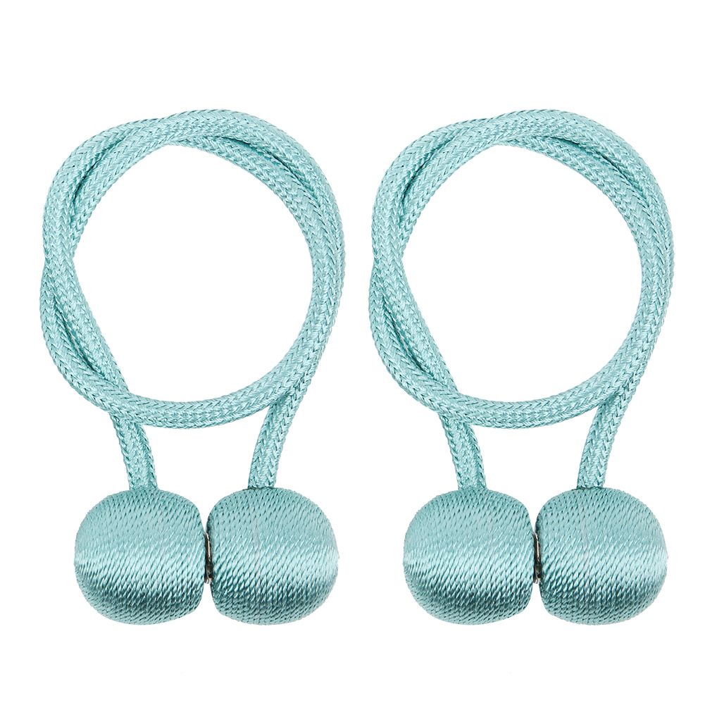 2Pcs Strong Magnetic Curtain Tiebacks Tie Backs Buckle Holder Holdbacks Window view 2