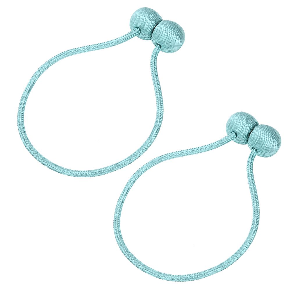 2Pcs Strong Magnetic Curtain Tiebacks Tie Backs Buckle Holder Holdbacks Window view 8