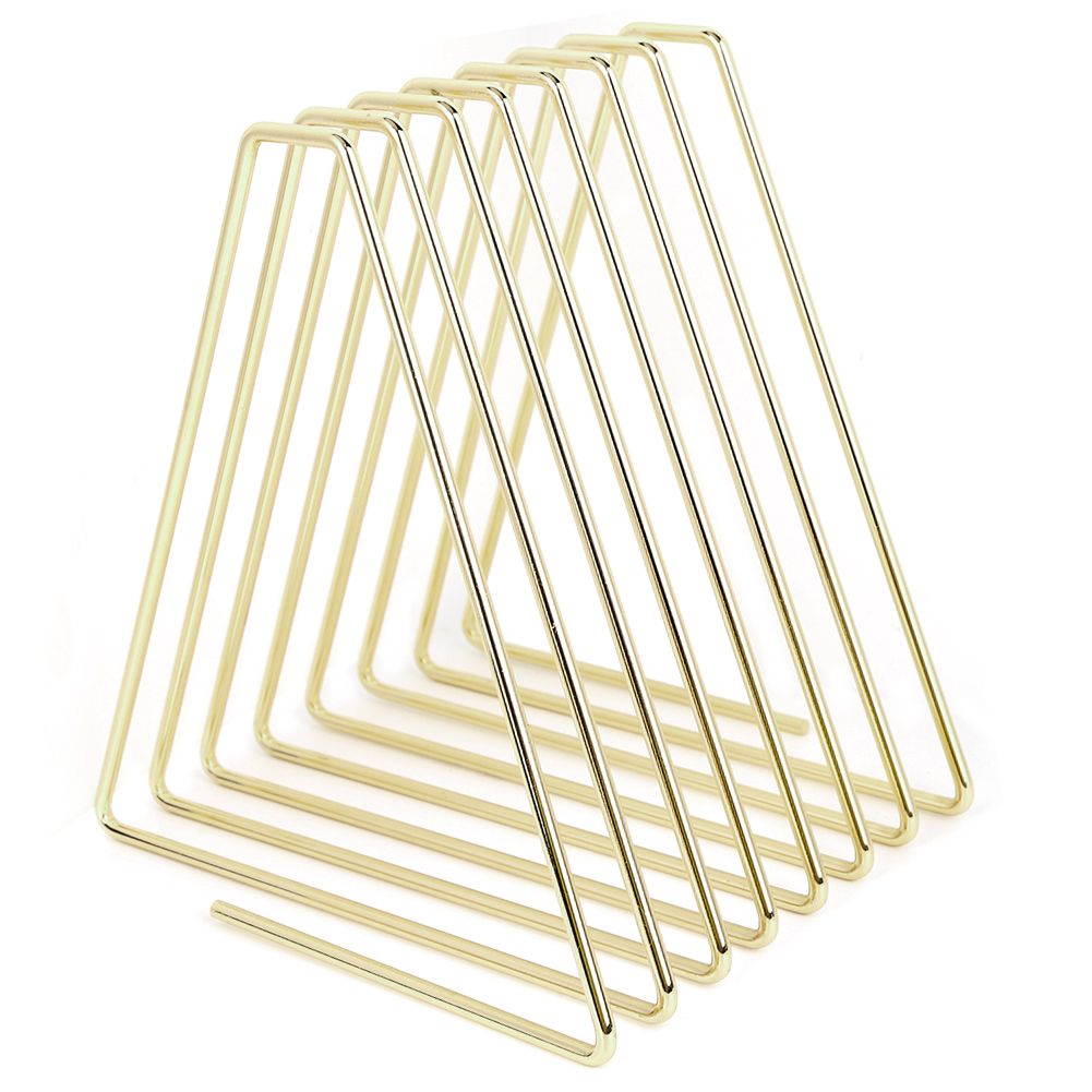 Innovative Desktop Flexible Folding Metal Bookend Book Stand Holder Organizer view 5