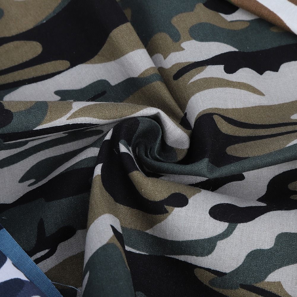 7Pcs 48x48cm Camouflage Print Fabric Cotton Cloth for DIY Craft Sewing view 12