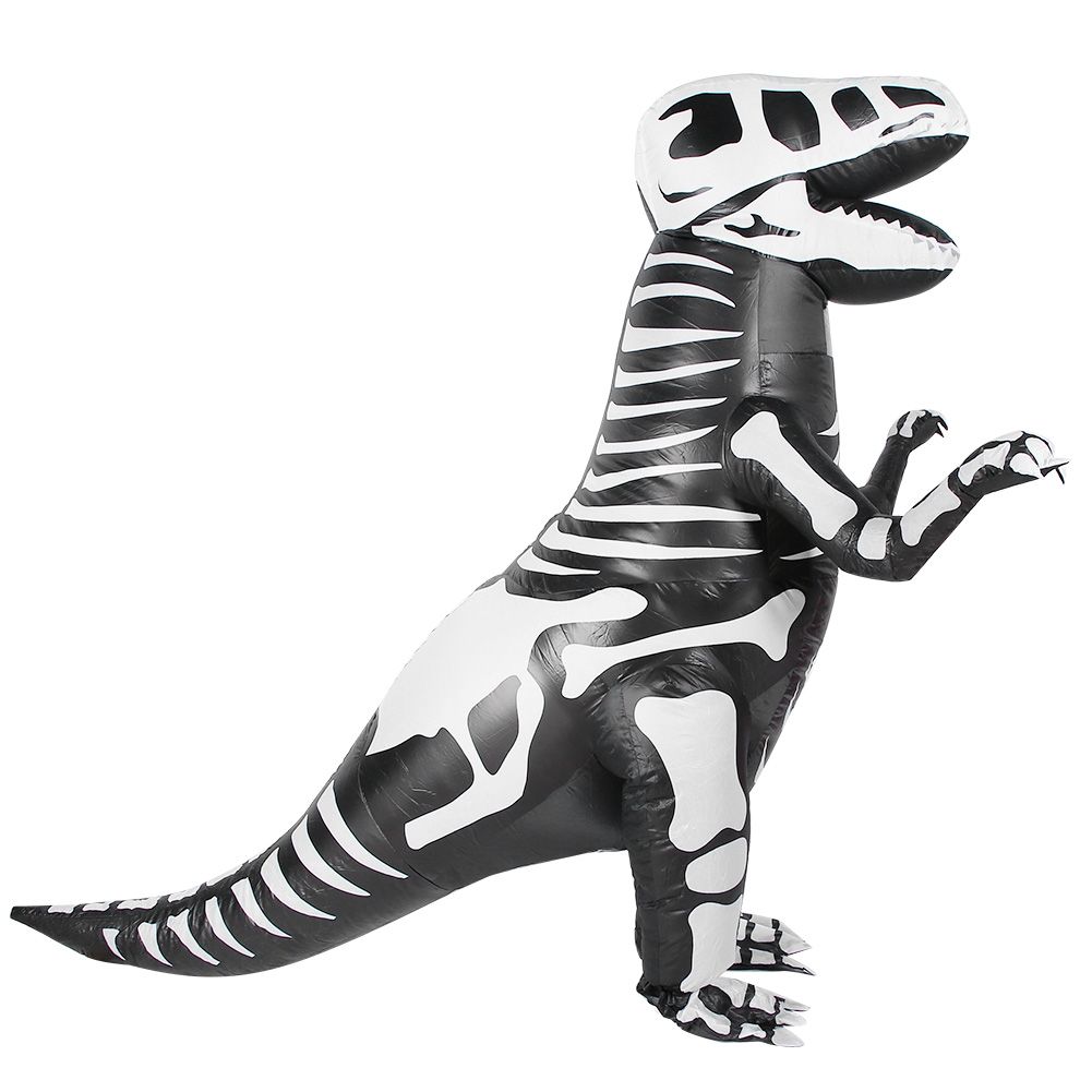 Adults Kid Dinosaur Inflatable Costume for Halloween Festivals Party Bars — image 1