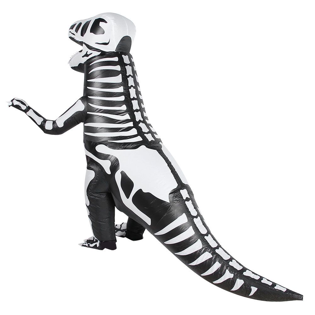 Adults Kid Dinosaur Inflatable Costume for Halloween Festivals Party Bars view 8