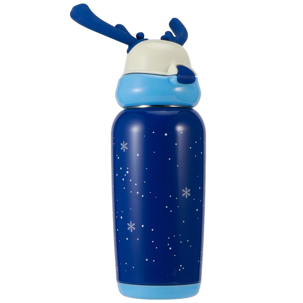 Portable Cute Stainless Steel Thermal Insulation Water Bottle with Straw for view 3